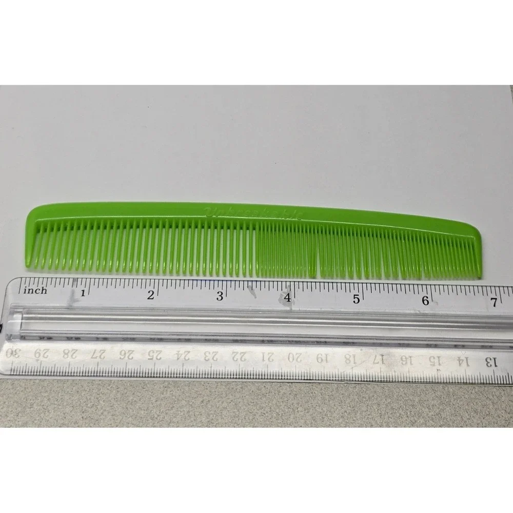 Unbreakable Lime Green Pocket Comb Unisex 7